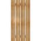 Ekena Millwork Spaced Board-n-Batten Shutters, Rough Sawn Western Red Cedar, 23W x 49H, PR RBS06S23X049RWR - alternate 5